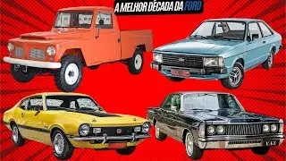 A FORÇA DA FORD ENTRE ANOS 60 E 80