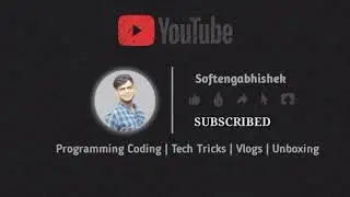 Subscribe softengabhishek to get more latest amazing videos related technology.