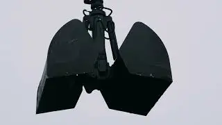 Экскаватор перегружатель UMG E350WH  Работа на Кедровском угольном разрезе