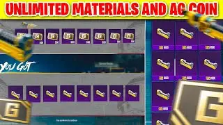 Unlimited AG coins and Material in 2.9 update of BGMI🤑🤑