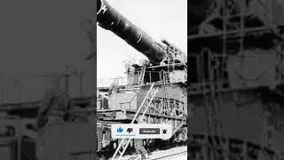 Gustav, la artillería más grande de la historia, el cañón tren 🤔💣 