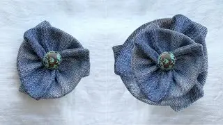 Цветы из ткани своими руками. Рукоделие с пользой