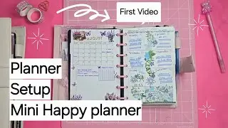 Planner Setup Mini Happy Planner | August 2025
