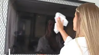 How to clean the TV 