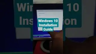 How to install Windows 10 Part 2 of 3 #computerlearning #ytshorts #shorts #computershorts