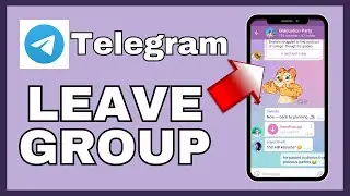 How to Leave Group in Telegram 2024?