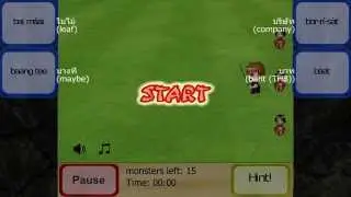 Thai Defense Trailer - Mobile Game for Learning Thai
