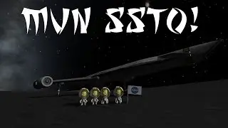 4-Seat Mun SSTO Without Refuel In KSP 1.2