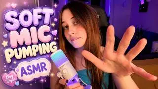 Soft Mic Pumping ASMR 💜 Cozy Tingles for Sleep ✨