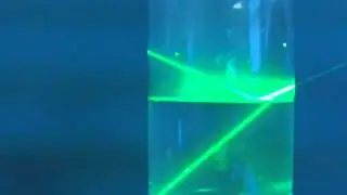 Reflexión y refracción de la luz en aire-agua