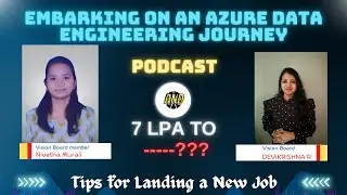 AZURE DATA ENGINEER JOURNEY 7 LPA  || INSPIRING INTERVIEW WITH NIVETHA 