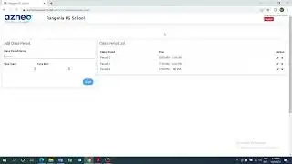 10 . AZNEO - iSchool - How to Set & Edit  Period List