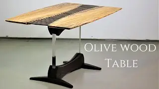 I Made the Ultimate Coffee Table From 400 Yrs Old Olive Wood