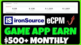 ironsource earning App | Ironsource eCPM | ironsource review