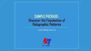 Sample Concept VOL.1 | Discover the fascination of Holographic patterns