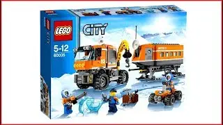 LEGO CITY 60035 Arctic Outpost Toy Speed Build