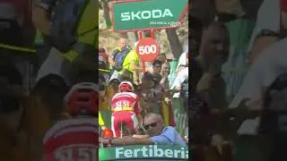 Roglic cracks O'Connor at Vuelta! 😱 #shorts #cycling