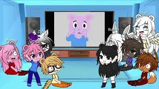 |Gacha Club| 🐷 Piggy characters react to Piggy Memes Part 6 |Gacha Life| // Secret Ending! //