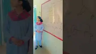Wonderful style of a girl teaching Urdu Grammar