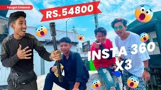Finally Insta360 x3 Le Liya || Local Boys