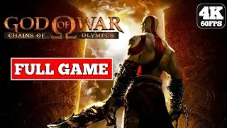 God Of War Chains of Olympus Gameplay Walkthrough Part 1 FULL GAME [4K 60 FPS] - No Commentary