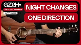 Night Changes Guitar Tutorial One Direction Guitar Lesson |Easy Chords + TAB|