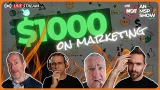 🔴 Episode 46: Create Ways To Spend $1000 On Marketing