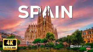 Spain in 4K: The Most Beautiful Places (Barcelona, Madrid & Andalusia) | Dolby Vision Pro #spain #4k