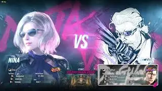 Tekken 8: Terroir[Nina] VS 7ckingMad[Victor] Ranked Matches