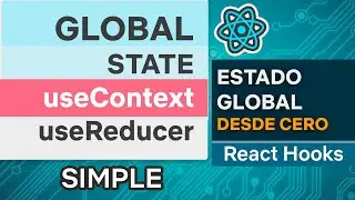 Estado global simple - Context API - useReducer - React Hooks