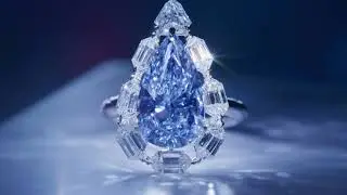 The Blue Starlight & Golden Flame Diamond Rings