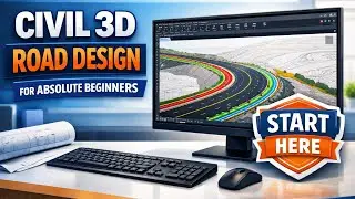 Road Design with Civil 3D for Absolute Beginners