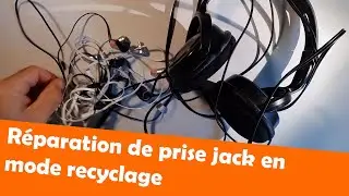 Réparer un casque audio en récupérant une prise jack