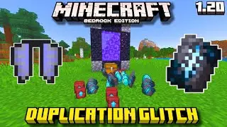 Minecraft Bedrock 1.20 DUPLICATION GLITCH! (Xbox, Switch, Playstation, MCPE, PC)