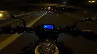 SİLİVRİ OTOYOLU VİRAJ / Honda CB250R 2020