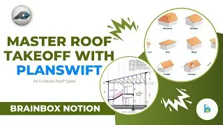 Complex Roof Take-off with PlanSwift | Roof Types | Gable, Mansard, Dormer | Quantity Surveying