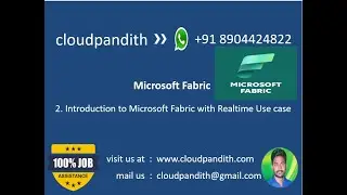 2. Introduction to Microsoft Fabric: A Realtime Use case || Realtime Applications Made Easy ||Fabric