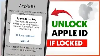 How To Unlock Apple ID Account if Locked🚫 | Apple ID Locked Solution