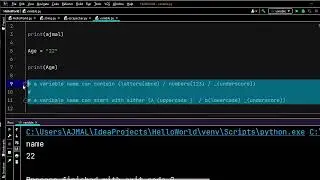 variables in Python | How to check data types in Python | assignment operator in Python