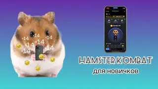 HAMSTER KOMBAT ДЛЯ НОВИЧКОВ!