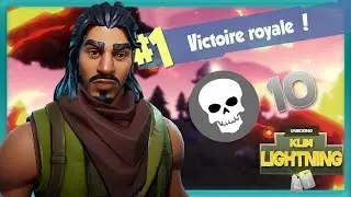 UN CLAVIER POUR FAIRE TOP 1 ? UNBOXING KLIM LIGHTNING + TOP 1 SQUAD 10 KILLS FORTNITE !