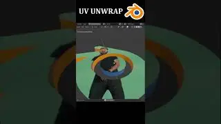 How to Put A Video on A 3D Model in Blender #shorts