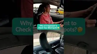 Don't forget to check your blind spots! 