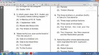 KSET, English question paper 2 solved with brief explanation,held in 2017.