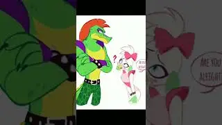 Glamrok Chica x Monty  glamrok Freddy x Roxy