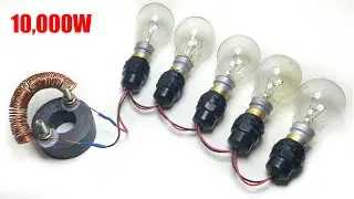 How to make a 230v Free Energy 10000w Generator Power Creating a Cost Free Electric Device at Home