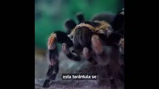 La tarantula mas grande goliat