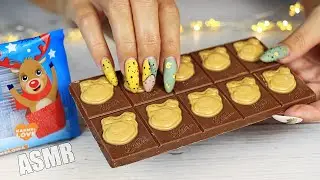 ASMR Chocolate Scratching & Tapping 🍫 АСМР Триггеры с ШОКОЛАДОМ 100% МУРАШКИ Шепот