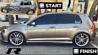 Rebuilding a WRECKED Volkswagen Golf R