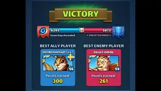 ⚔⚔ 7DA vs KOTN ⚔⚔ Rush Attack War !! 💪💪